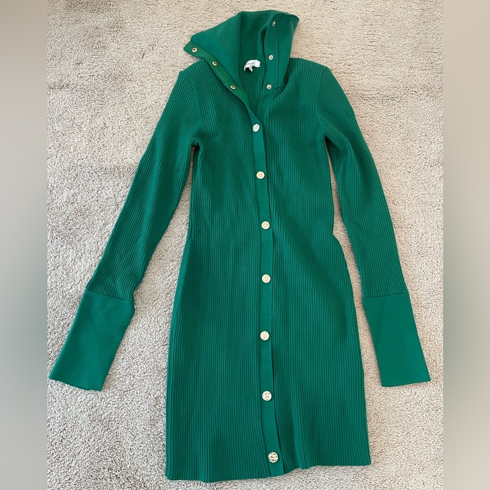 Reiss Cow Neck Sweater Dress